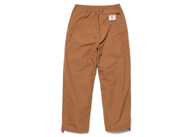 Human Made Wide Drawstring Pants Brown
