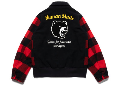 Human Made Zip-Up Lumber Jacket Red