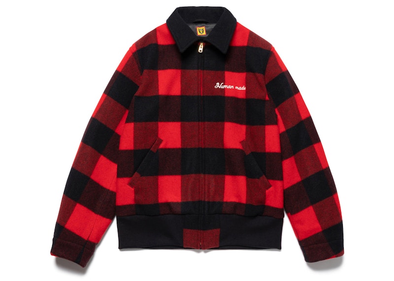 Human Made Zip-Up Lumber Jacket Red