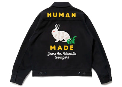 Human Made Zip-Up Work Jacket Navy