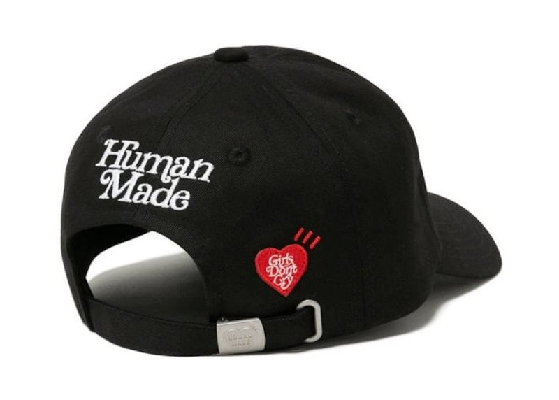 Human Made x BROOKLYN MACHINE WORKS x Girls Don’t Cry 6 Panel Cap Black