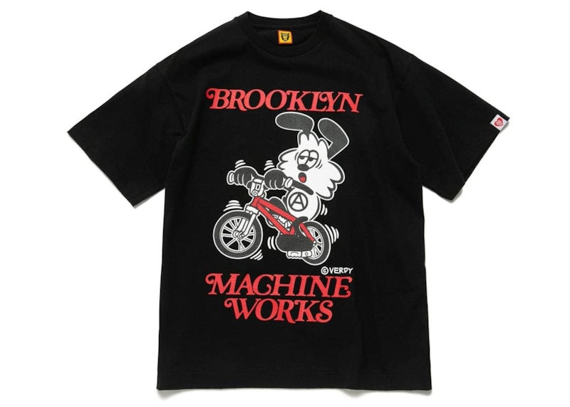 Human Made x BROOKLYN MACHINE WORKS x Girls Don’t Cry T-Shirt Black