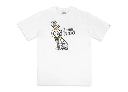 Human Made x Billionaire Boys Club I Know Nigo T-Shirt White
