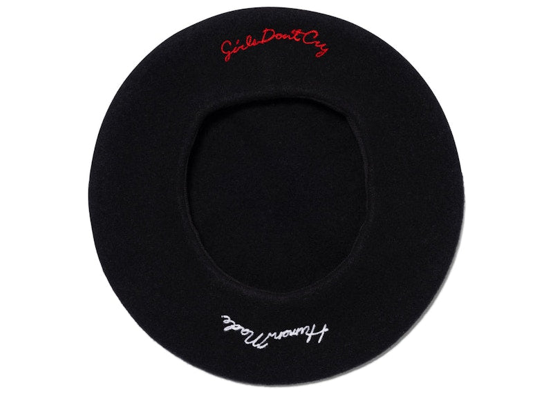 Human Made x Girls Don't Cry Beret Black