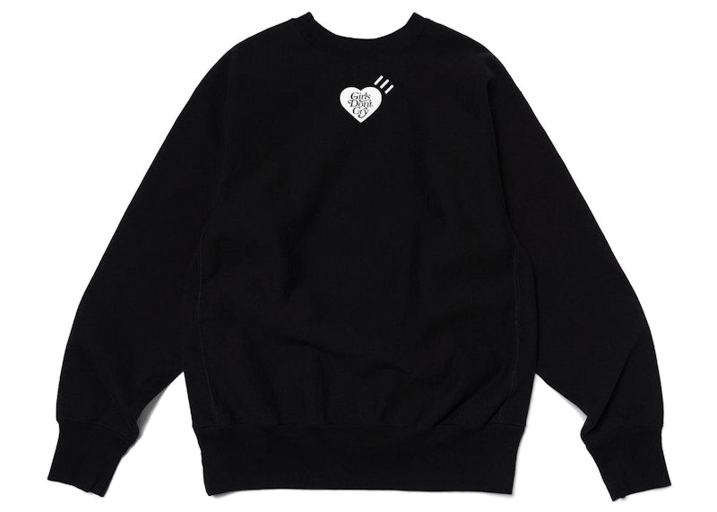 Human Made x Girls Don't Cry Crew Neck Sweatshirt Black