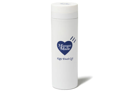 Human Made x Girls Don't Cry GDC White Day Thermo Stainless Bottle (500ml) White