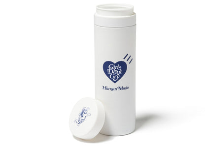 Human Made x Girls Don't Cry GDC White Day Thermo Stainless Bottle (500ml) White