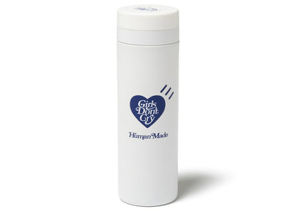 Human Made x Girls Don't Cry GDC White Day Thermo Stainless Bottle (500ml) White