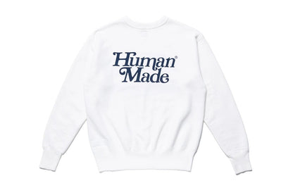 Human Made x Girls Don't Cry Gears For Futuristic Teenagers Crewneck Sweatshirt White
