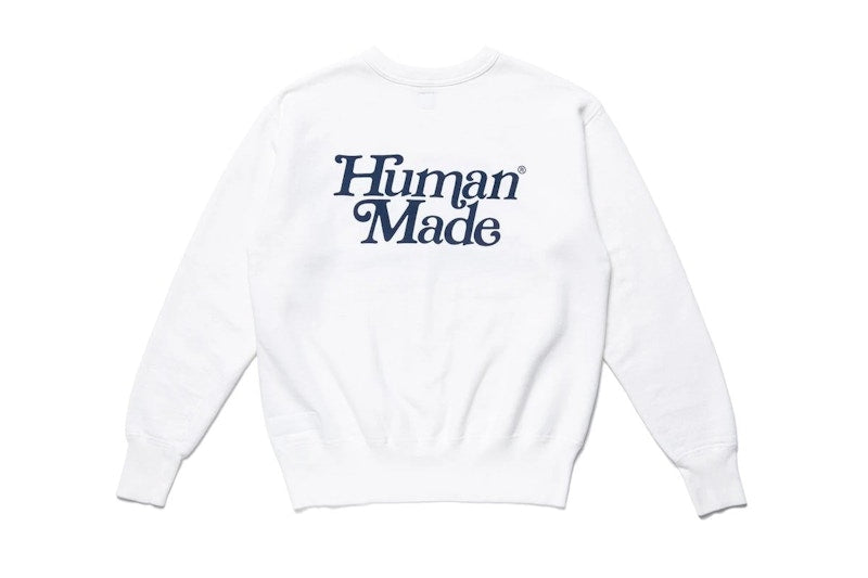 Human Made x Girls Don't Cry Gears For Futuristic Teenagers Crewneck Sweatshirt White