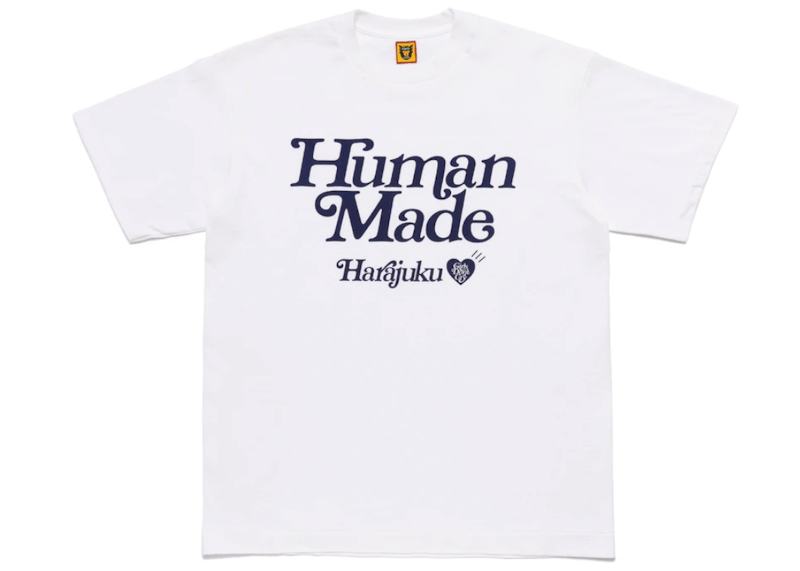 Human Made x Girls Don't Cry Harajuku T-Shirt #1 White