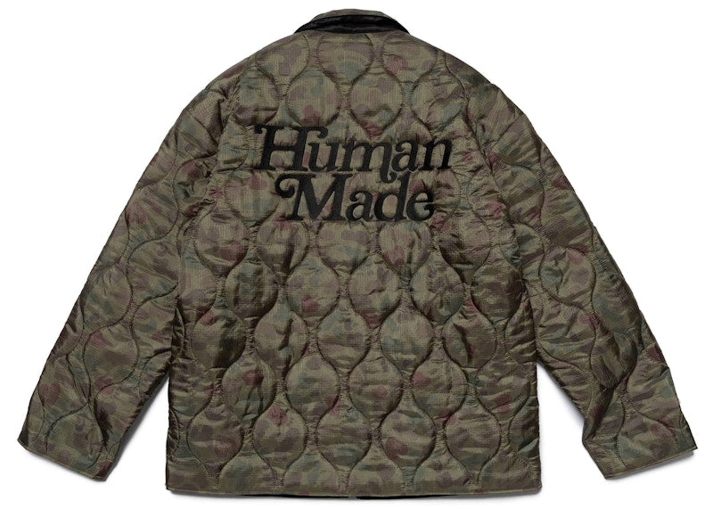 Human Made x Girls Don't Cry Heart Camo Jacket Black