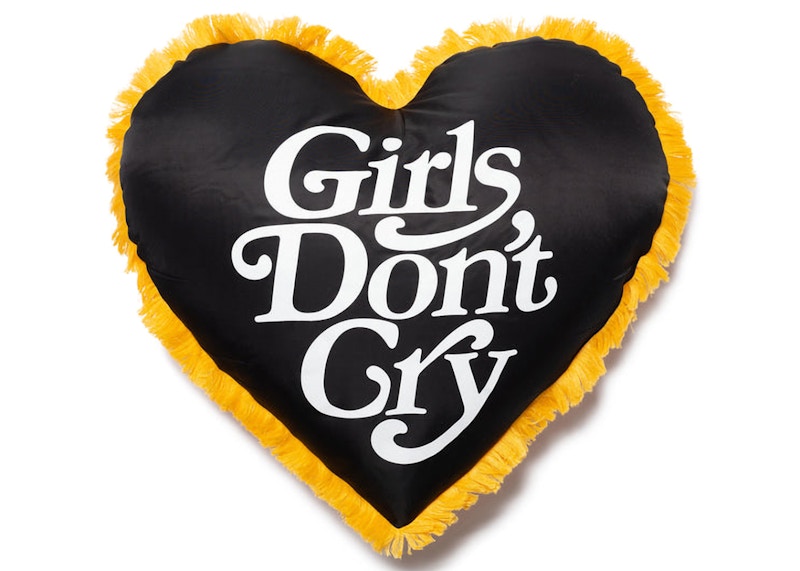 Human Made x Girls Don't Cry Heart Cushion Black/Red