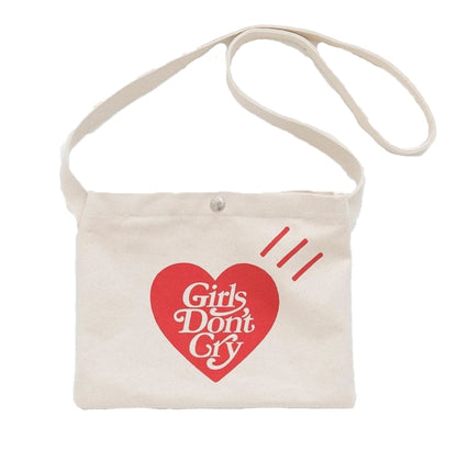 Human Made x Girls Don't Cry Satchel Natural