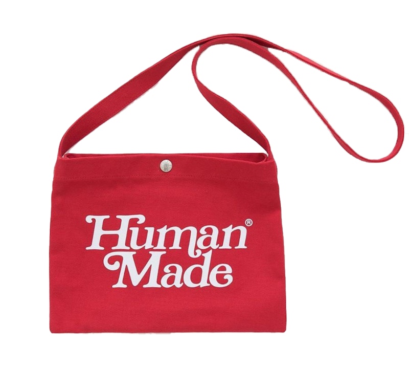 Human Made x Girls Don't Cry Satchel Red