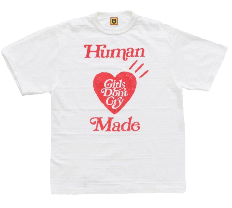Human Made x Girls Don't Cry Tee 1 White