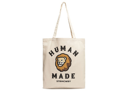 Human Made x HBX Lion Tote Bag Natural