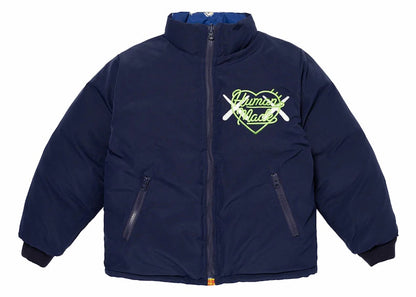Human Made x KAWS Kids Down Jacket Blue