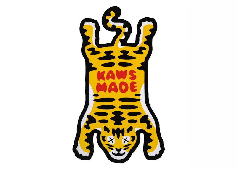 Human Made x KAWS Made Beach Towel Yellow