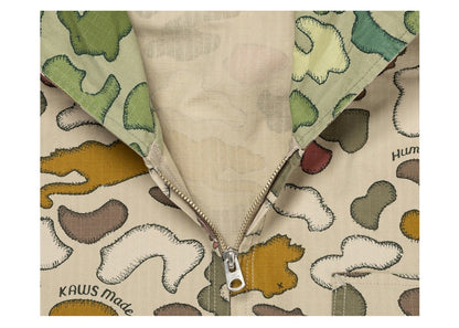 Human Made x KAWS Made Camo Jacket Brown