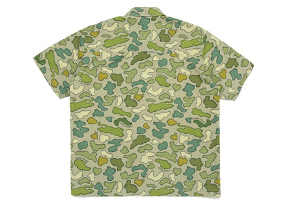 Human Made x KAWS Made Camo Shirt Olivedrab