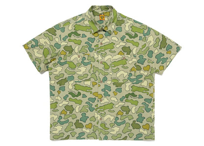 Human Made x KAWS Made Camo Shirt Olivedrab