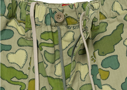 Human Made x KAWS Made Camo Shorts Olivedrab