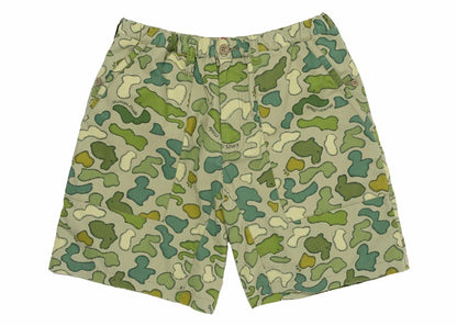Human Made x KAWS Made Camo Shorts Olivedrab