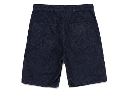 Human Made x KAWS Made Denim Shorts Indigo