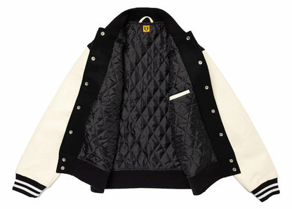 Human Made x KAWS Varsity I Jacket Black
