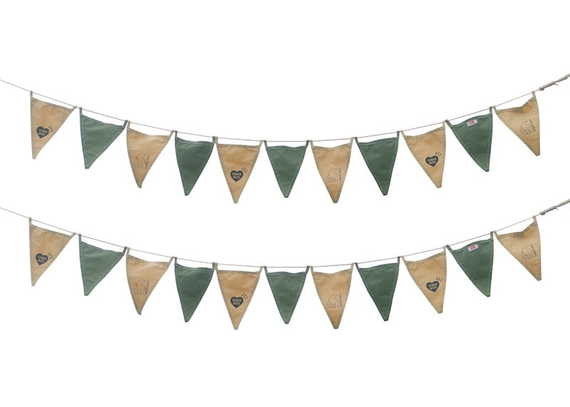 Human Made x Nordisk Flag Lines Flag Lines (Set of 2) Olive Drab