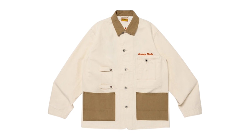 Human Made x Pokemon Coverall Jacket White