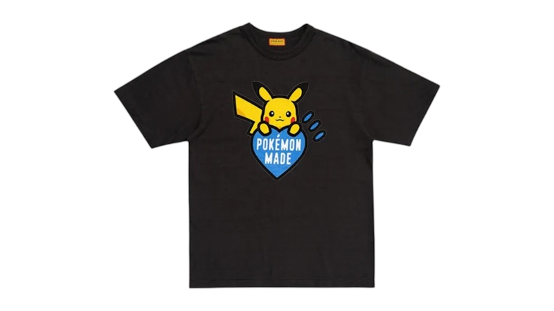 Human Made x Pokemon Graphic Pikachu Offline Store T-shirt Black