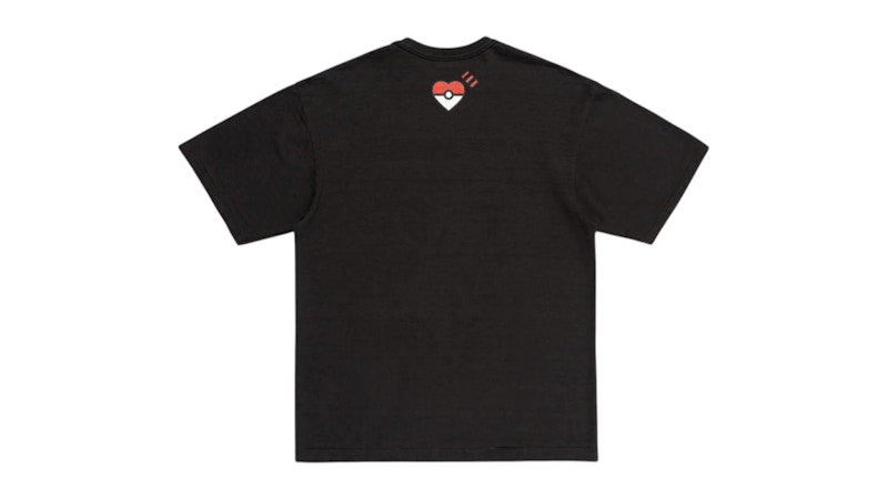 Human Made x Pokemon Graphic Pikachu Online Store T-shirt Black