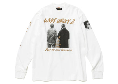 Human Made x Undercover Last Orgy 2 1991 L/S T-Shirt White