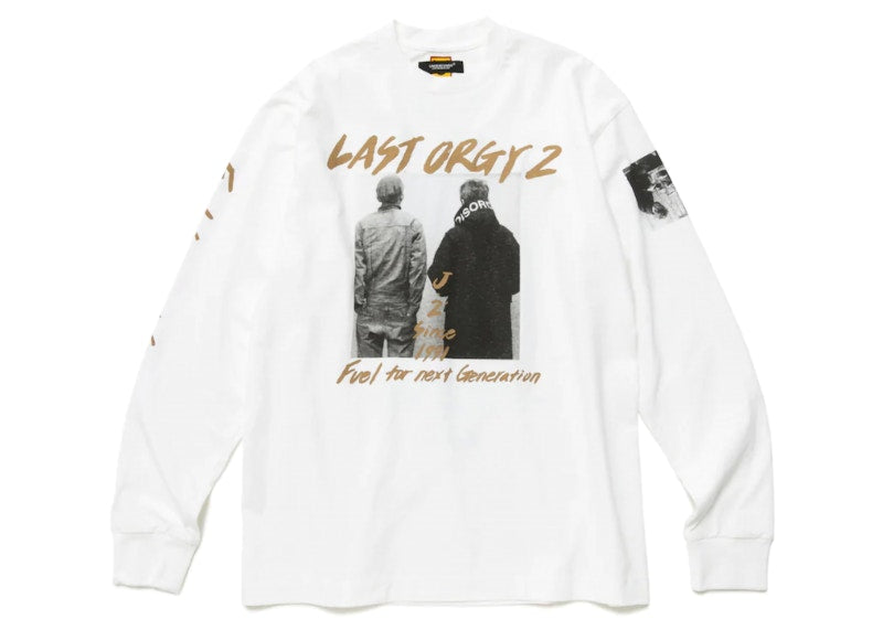 Human Made x Undercover Last Orgy 2 1991 L/S T-Shirt White