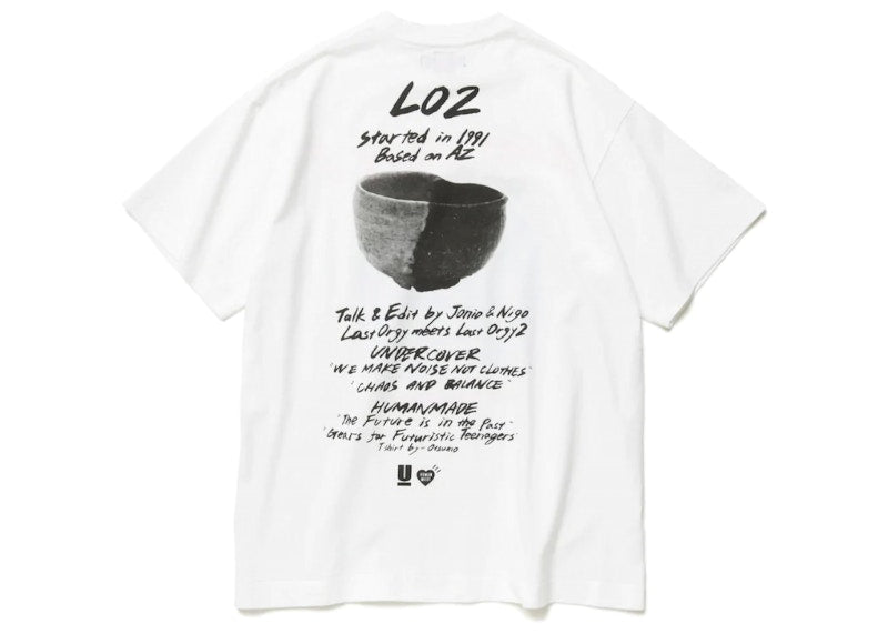 Human Made x Undercover Last Orgy 2 1991 S/S T-Shirt White