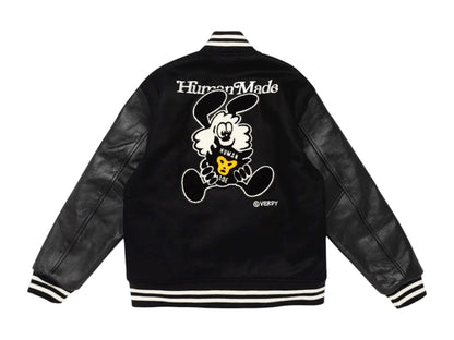 Human Made x Verdy Varsity Jacket Black
