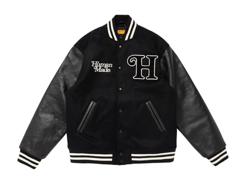 Human Made x Verdy Varsity Jacket Black