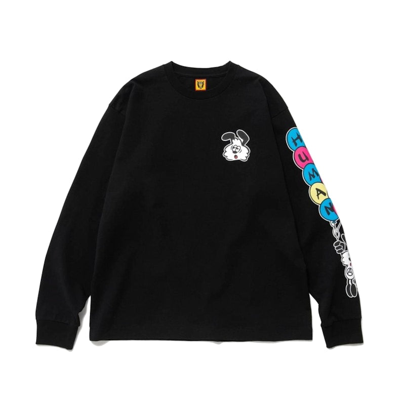 Human Made x Verdy Vick L/S T-Shirt Black