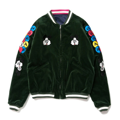 Human Made x Verdy Vick Yokosuka Reversible Jacket Green