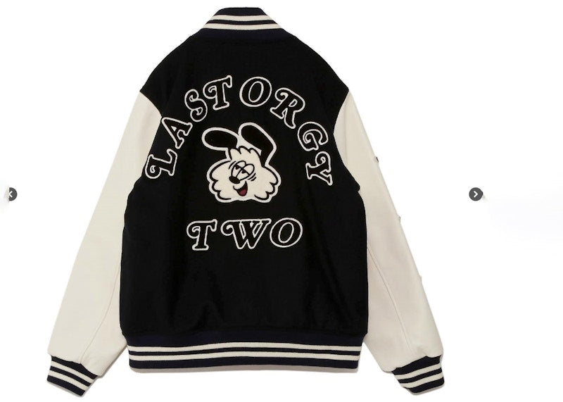 Human Made x Verdy x Undercover Last Orgy 2 Osaka Shinsaibashi Exclusive Varsity Jacket Red Navy