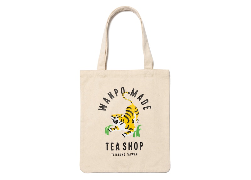Human Made x Wanpo Tea Shop Tote Bag Natural