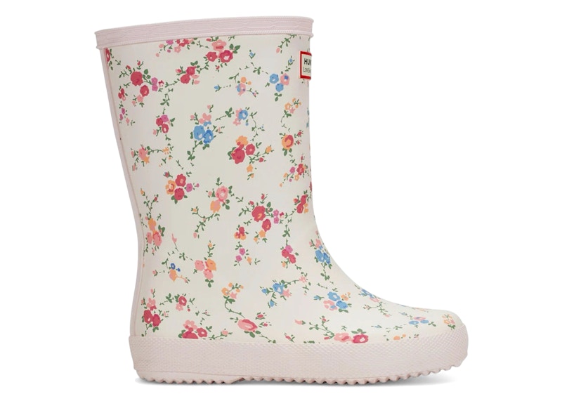 Hunter First Classic Rain Boots LoveShackFancy Sunrise Patchwork Print (TD)