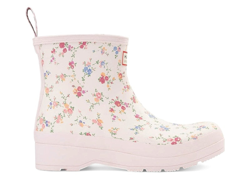 Hunter PLAY Short Rain Boots LoveShackFancy Sunrise Patchwork Print (Women's)