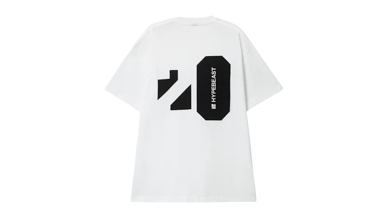 Hypebeast x Patta 20th Anniversary T-shirt White