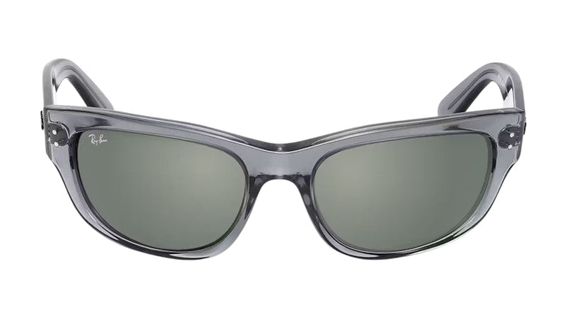 Hypebeast x Ray-Ban 20th Anniversary Mega Balorama Sunglasses Transparent Grey