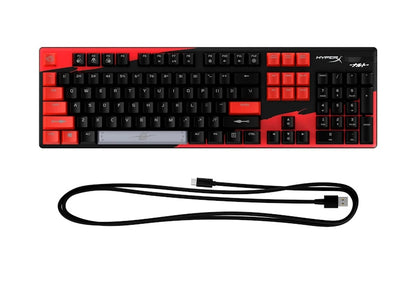 HyperX Naruto Shippuden Collection Alloy Origins Mechanical Gaming Wired Keyboard Itachi Edition 683M1AA#ABA Red