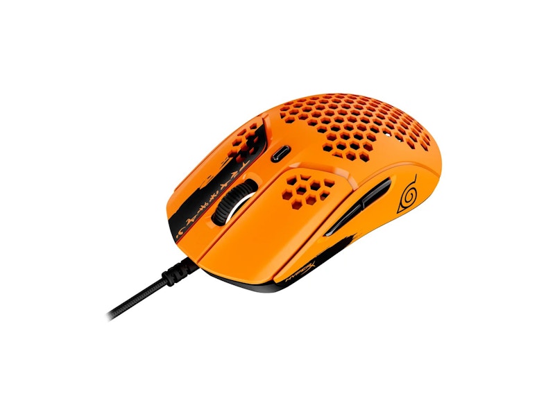 HyperX Naruto Shippuden Collection Pulsefire Haste Wired Gaming Mouse Naurto Edition 67J23AA Orange