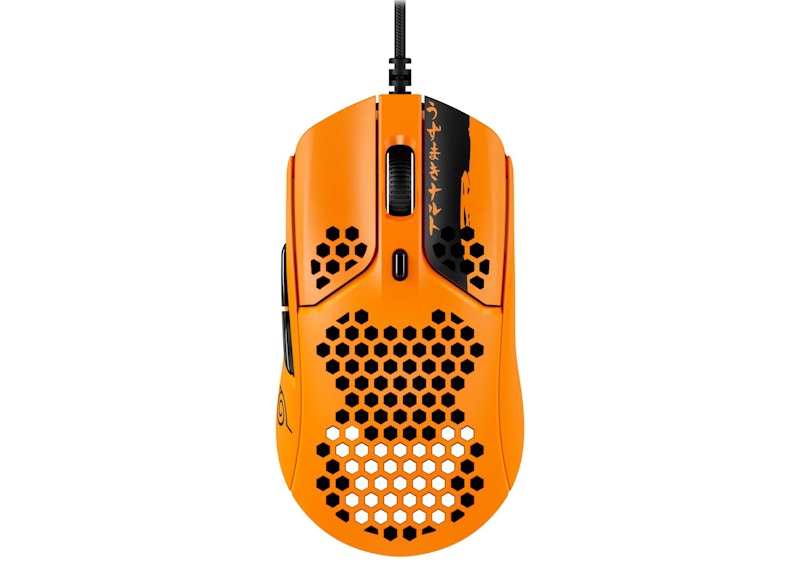 HyperX Naruto Shippuden Collection Pulsefire Haste Wired Gaming Mouse Naurto Edition 67J23AA Orange